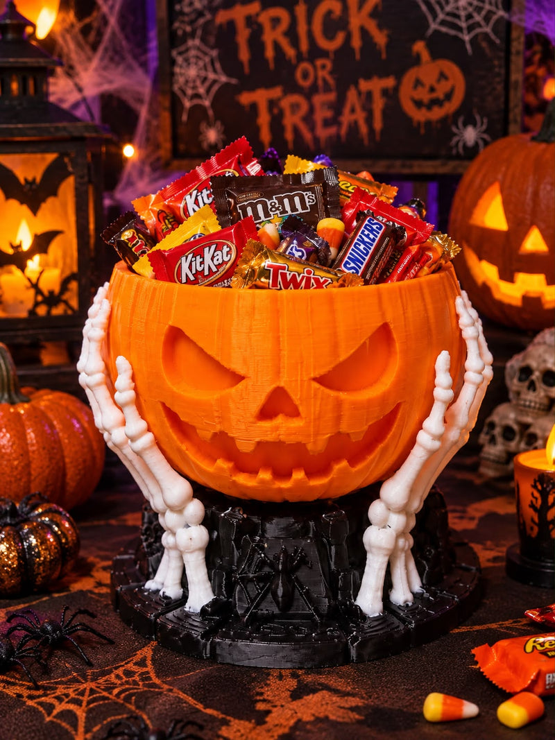 Pumpkin Candy Jar