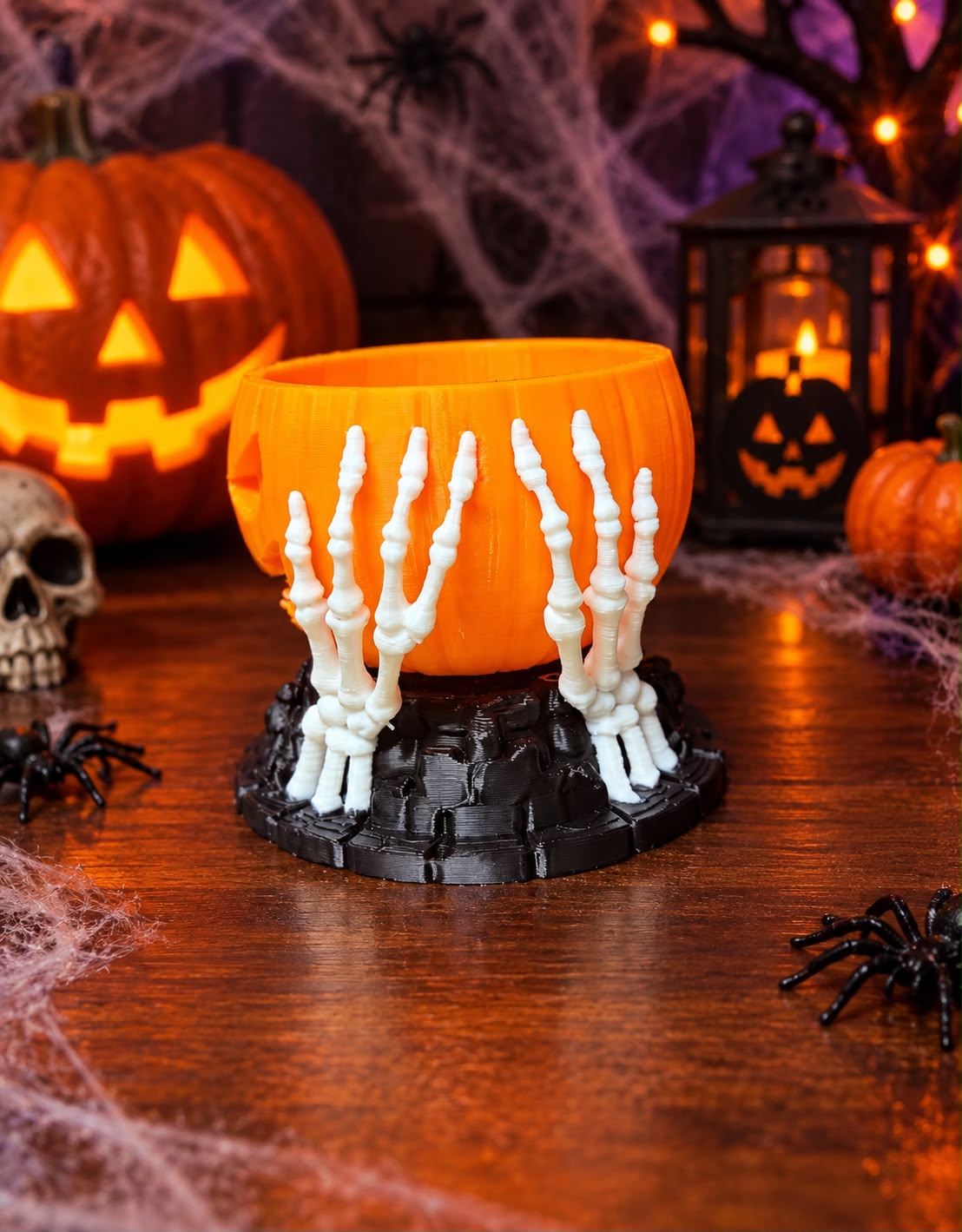 Pumpkin Candy Jar