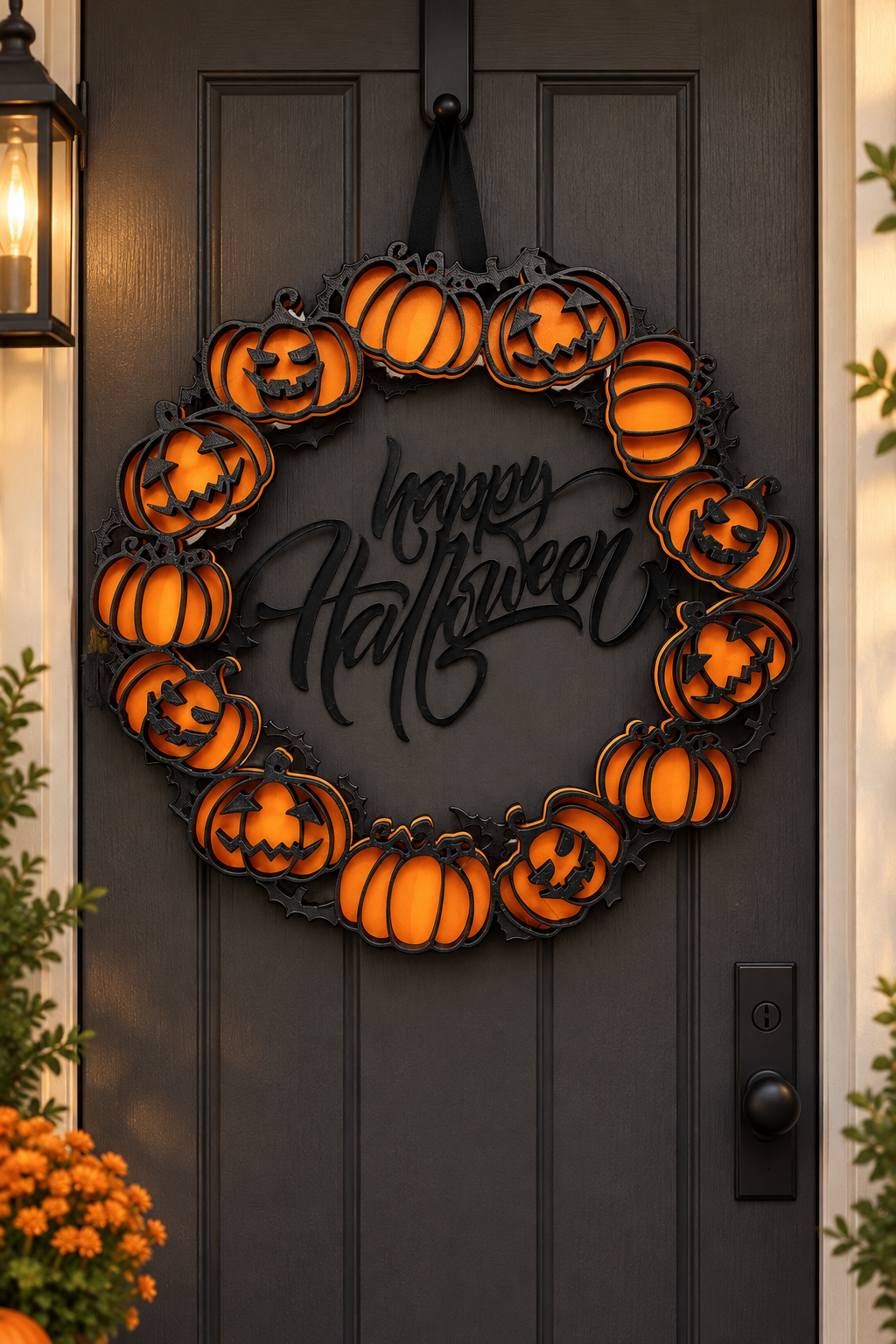 Halloween decoration Wreath