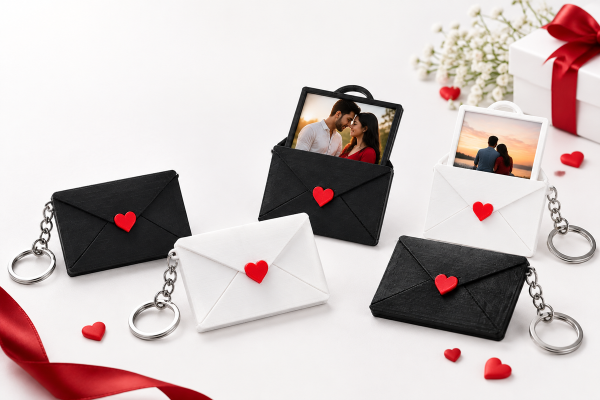 Love Letter keychain frame